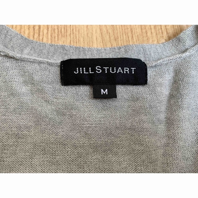 JILLSTUART(ジルスチュアート)のジルスチュアート♡肩リボンビーズカーディガン レディースのトップス(カーディガン)の商品写真