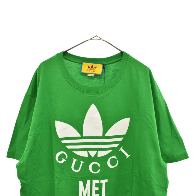 Gucci グッチ アディダス コラボ トレフォイル ジャカード シャツ