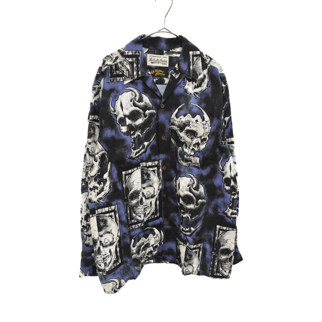 WACKO MARIA ワコマリア ×56 TATTOO STUDIO HAWAIIAN SHIRT L/S タトゥ