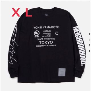 ネイバーフッド(NEIGHBORHOOD)のYN . CREWNECK LS . CO NEIGHBORHOOD ヨウジ(Tシャツ/カットソー(七分/長袖))