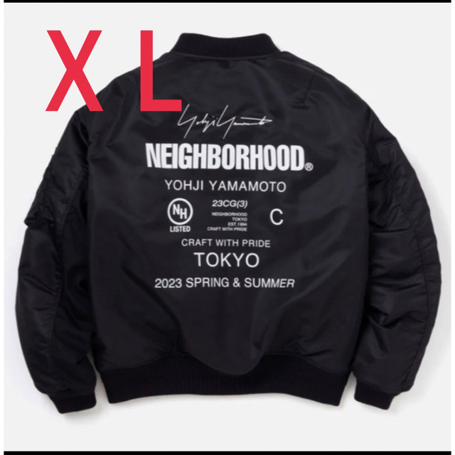 NEIGHBORHOOD(ネイバーフッド)の22AW NEIGHBORHOOD YN. MA-1 JACKET. NY メンズのジャケット/アウター(ブルゾン)の商品写真