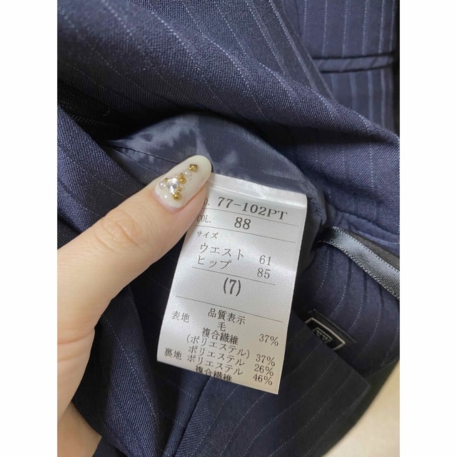 THE SUIT COMPANY(スーツカンパニー)の【未使用に近い】P.S.FA⭐︎パンツスーツ上下 レディースのフォーマル/ドレス(スーツ)の商品写真