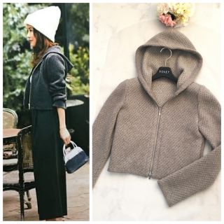 FOXEY - 美品 FOXEY フォクシー カシミヤ ニット パーカーの通販|ラクマ