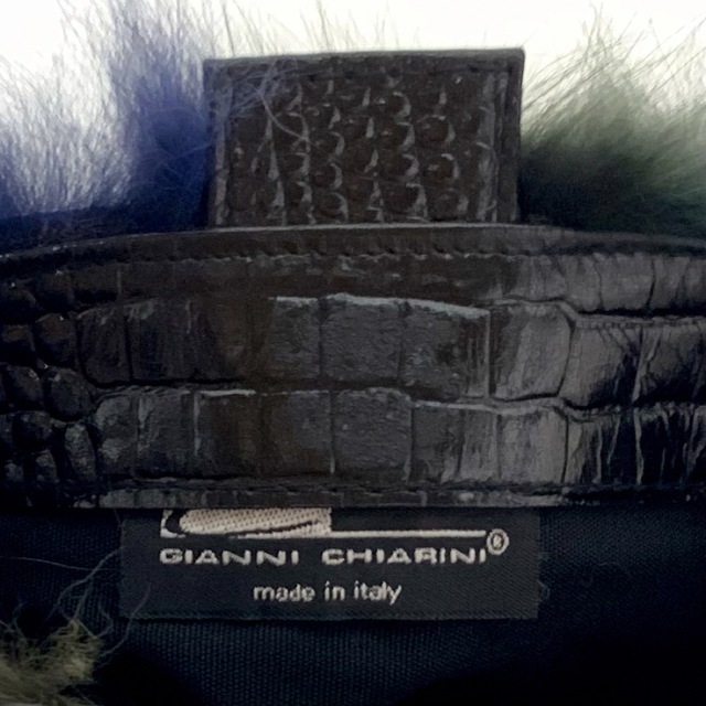 GIANNI CHIARINI(ジャンニキャリーニ)のGIANNI CHIARINI ジャンニキャリーニ ハンドバッグ ファーバッグ レディースのバッグ(ハンドバッグ)の商品写真