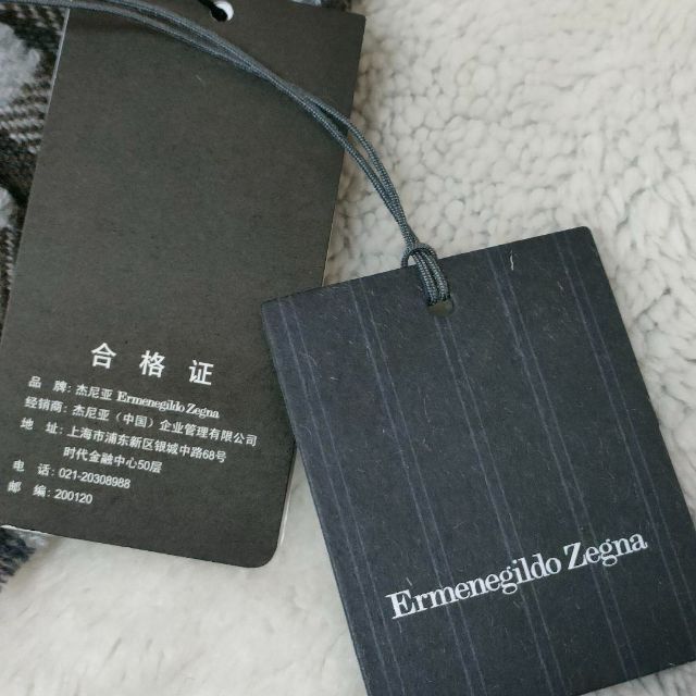 新品未使用 Ermenegildo Zegna ゼニア 大判ストール マフラー