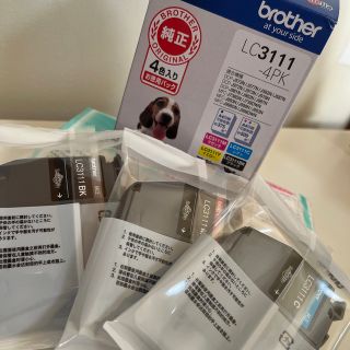 ブラザー(brother)のbrother インクカートリッジ LC3111-4PK三色のみ(その他)