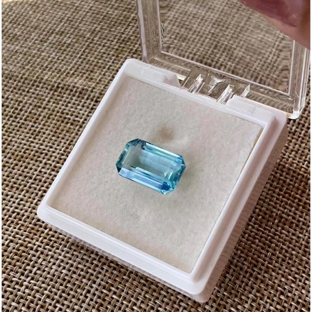 ⭐︎【天然】アクアマリン ルース 6.2ct | www.fleettracktz.com