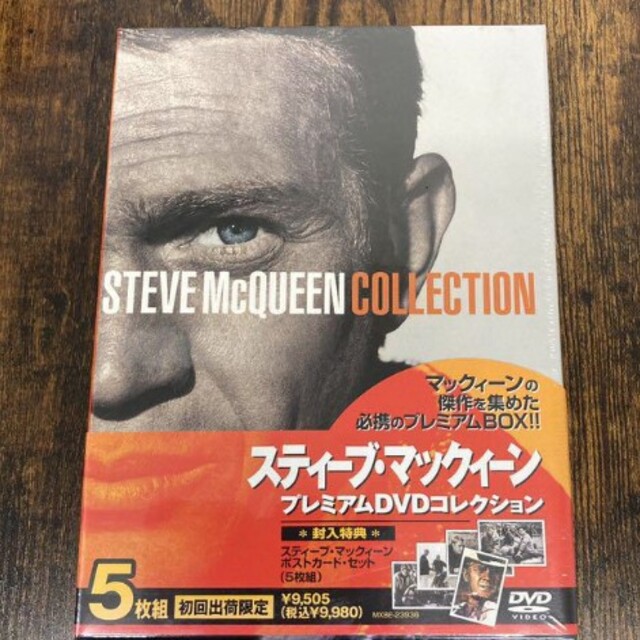 新品入荷 スティーブ マックィーン DVDコレクションBOX 新品未開封
