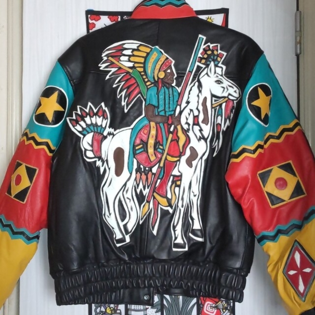 Indian(インディアン)のレザー ジャケット インディアン メンズのジャケット/アウター(レザージャケット)の商品写真