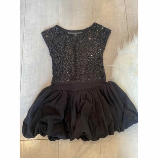 ザラキッズ(ZARA KIDS)のdolls and divas couture スパンコールベビードレス(ドレス/フォーマル)