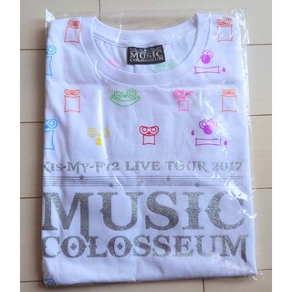 キスマイフットツー(Kis-My-Ft2)のMUSIC COLOSSEUM ツアーTシャツ(アイドルグッズ)
