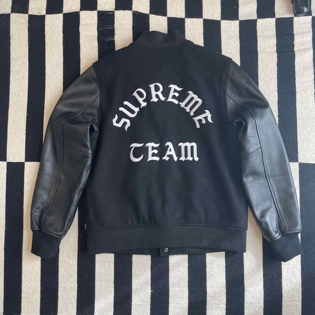 Supreme Wool Varsity Crew Jacket