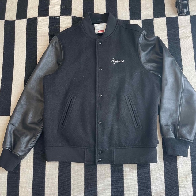 Supreme Wool Varsity Crew Jacket