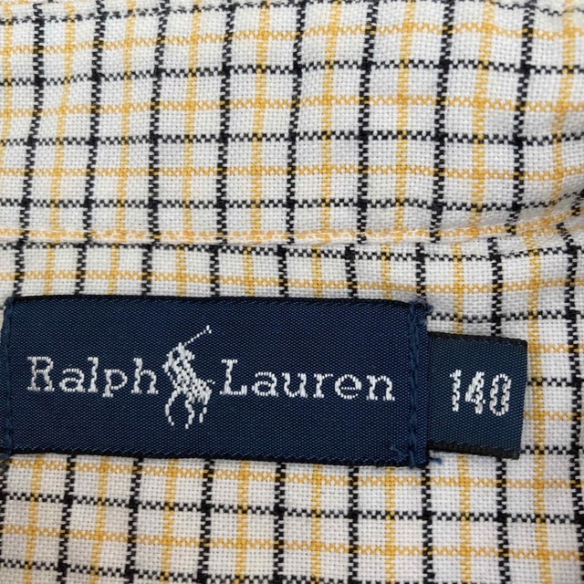 POLO RALPH LAUREN(ポロラルフローレン)のポロ　ラルフローレン　ブラウス 140 キッズ/ベビー/マタニティのキッズ服男の子用(90cm~)(ブラウス)の商品写真