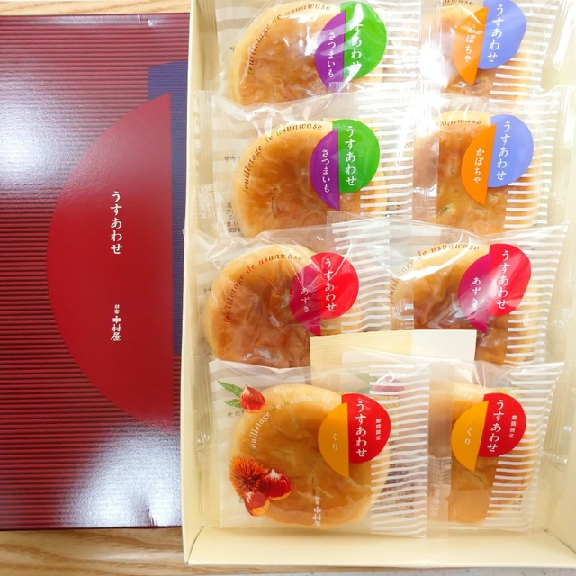 新宿中村屋 ☆ うすあわせ ☆ 季節限定 食品/飲料/酒の食品(菓子/デザート)の商品写真