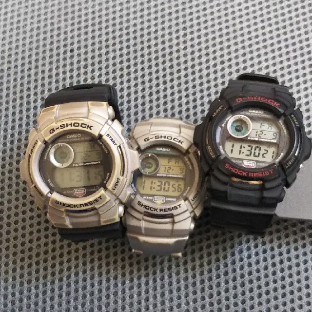 カシオ G-SHOCK G-2000 3本動作品