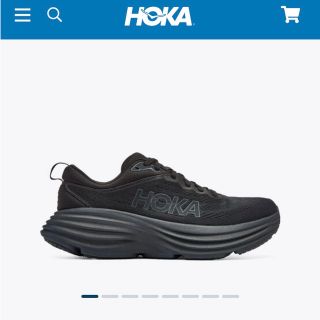 ホカオネオネ(HOKA ONE ONE)の【お値下げ中】スニーカー　HOKA BONDI8  24.5cm(スニーカー)