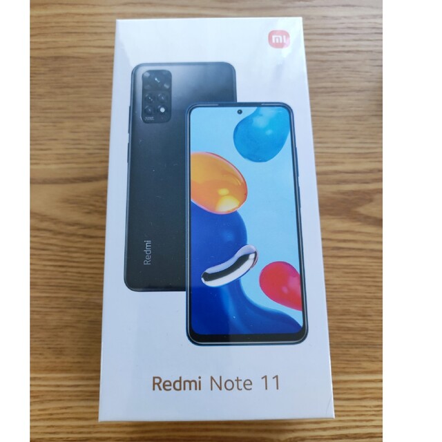 【新品未開封】Redmi Note 11 グラファイトグレー