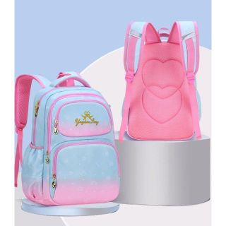 新品 リュックサック レディース 女の子 小学生 グラデーション パステルカラー(リュックサック)