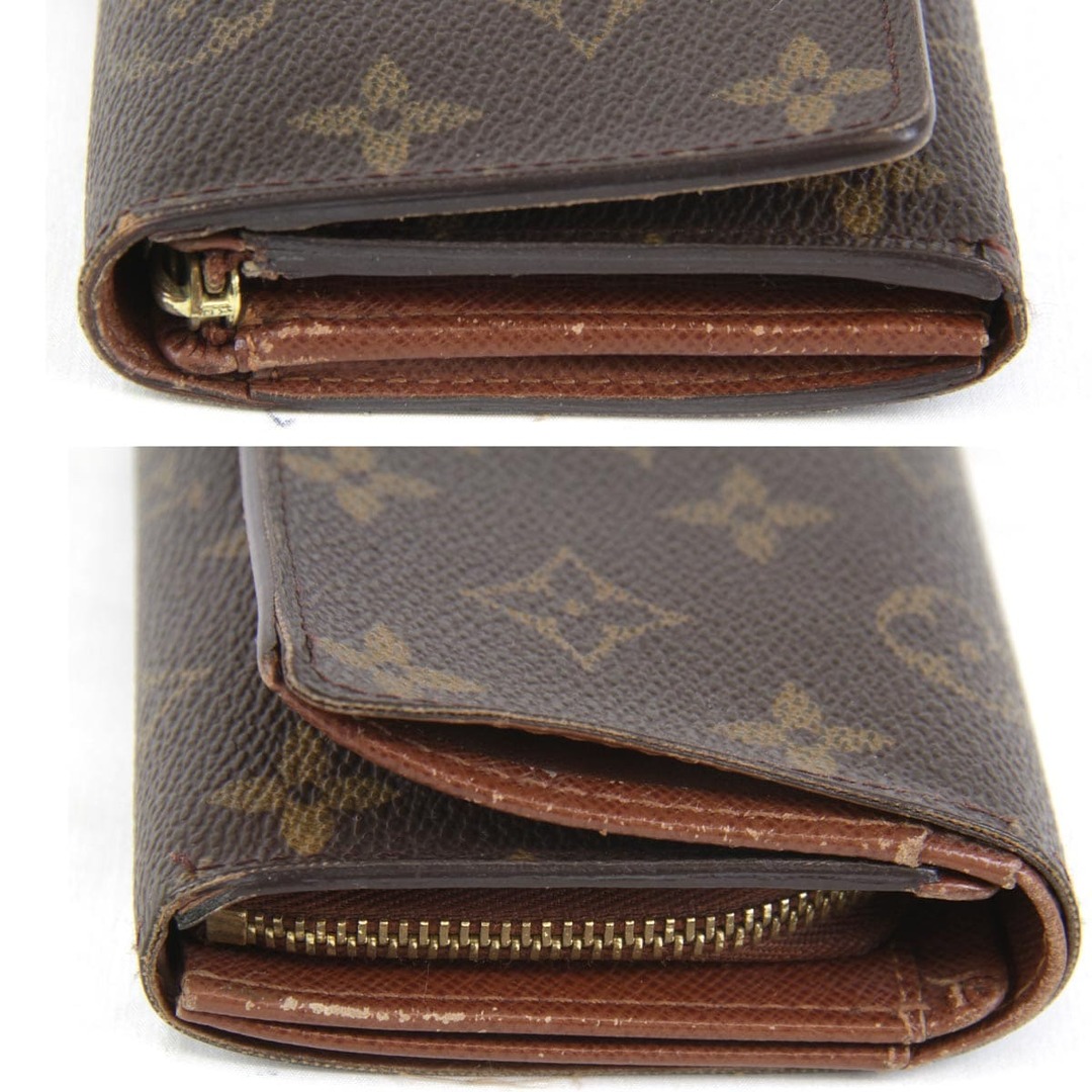 『USED』 LOUIS VUITTON ルイ・ヴィトン ポルトモネビエ・トレゾール M61730 二つ折り財布 モノグラムキャンバス モノグラム