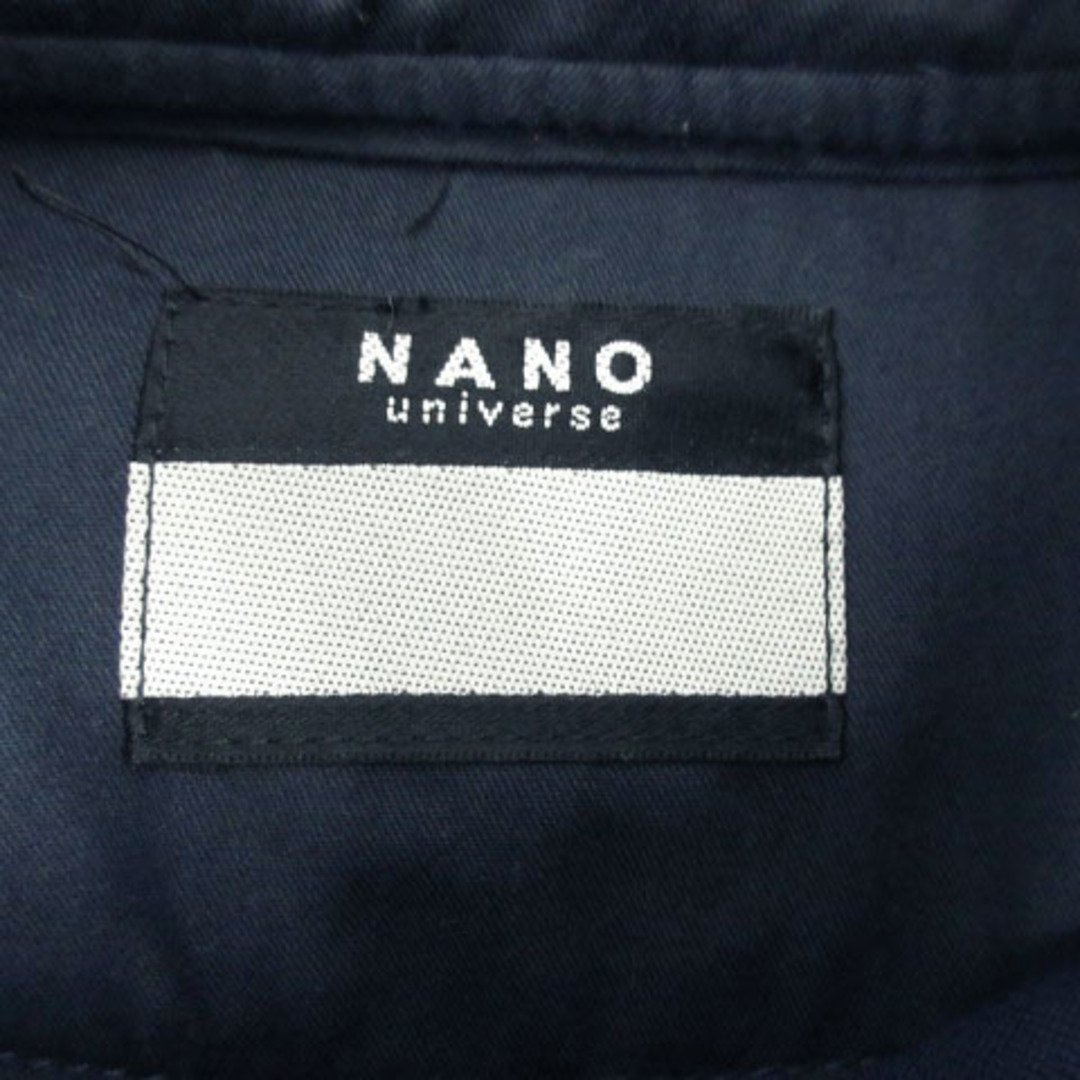 nano・universe(ナノユニバース)のナノユニバース ジャケット フーディー ネイビー 紺 S メンズのジャケット/アウター(カバーオール)の商品写真