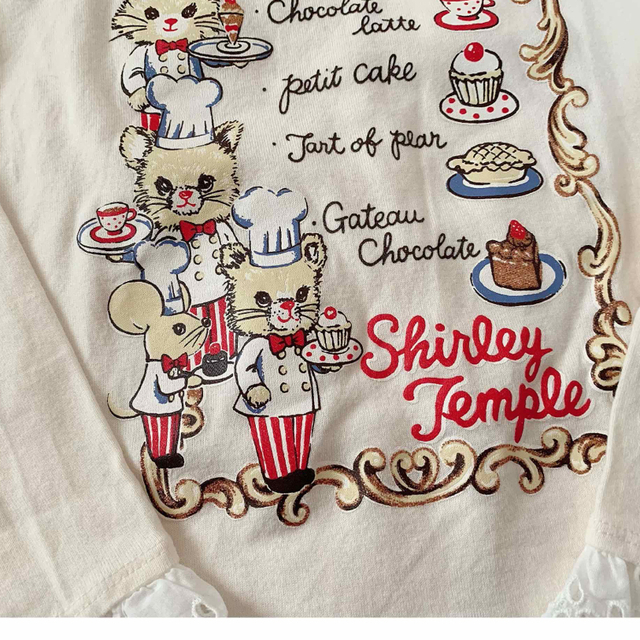 Shirley Temple(シャーリーテンプル)の🌸ご専用です🌸シャーリーテンプル🎀カットソー 120 キッズ/ベビー/マタニティのキッズ服女の子用(90cm~)(Tシャツ/カットソー)の商品写真