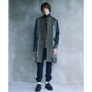 essay【美品】Sacai ステンカラーコート