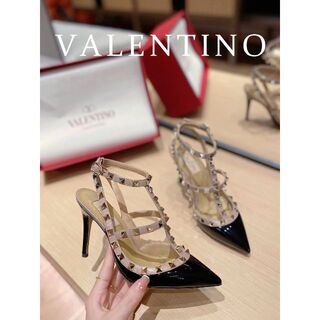 VALENTINO - 【最終値下げ】バレンティノ スタッズ パンプス ヒールの 
