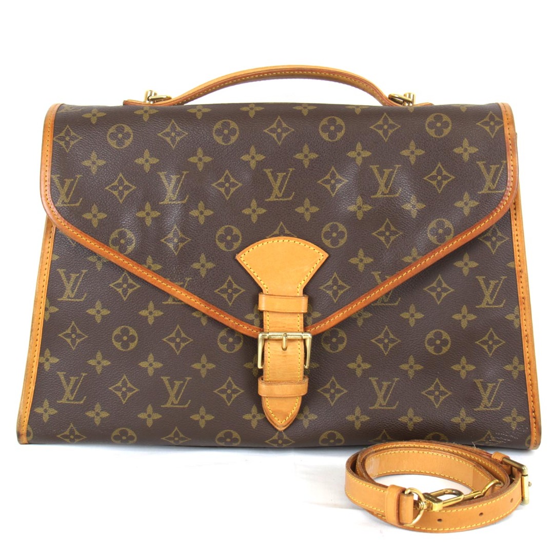 『USED』 LOUIS VUITTON ルイ・ヴィトン ビバリー M51121 セカンドバッグ モノグラムキャンバス モノグラム