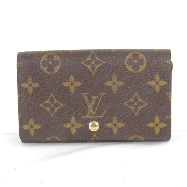 『USED』 LOUIS VUITTON ルイ・ヴィトン ポルトモネピエトレゾール M61730 二つ折り財布 モノグラムキャンバス モノグラム