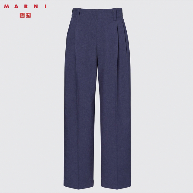 Marni(マルニ)のUNIQLO MARNI ワイドフィットタックパンツ Ｌ メンズのパンツ(スラックス)の商品写真