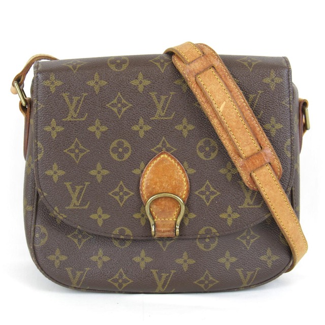 爆売り! LOUIS モノグラム【中古】 モノグラムキャンバス ショルダーバッグ M51242 サンクルーMM ルイ・ヴィトン VUITTON LOUIS 『USED』 - VUITTON ショルダーバッグ - kajal.pl