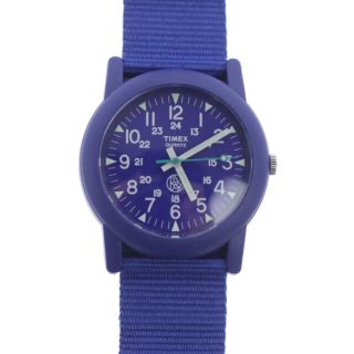 タイメックス(TIMEX)のTIMEX タイメックス 腕時計 - 青 【古着】【中古】(腕時計)