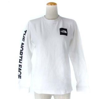 ザノースフェイス(THE NORTH FACE)のザノースフェイス NTW81931 ロンT Tシャツ カットソー ホワイト S(Tシャツ(長袖/七分))