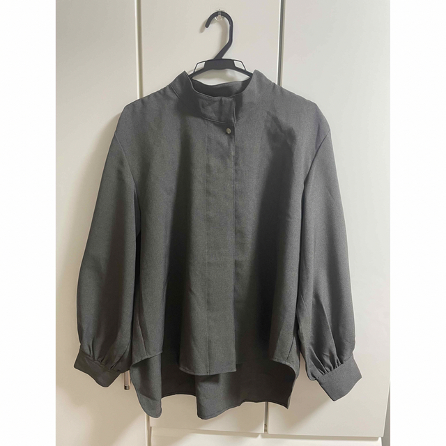 foufou ハイネックブラウス　high neck blouse