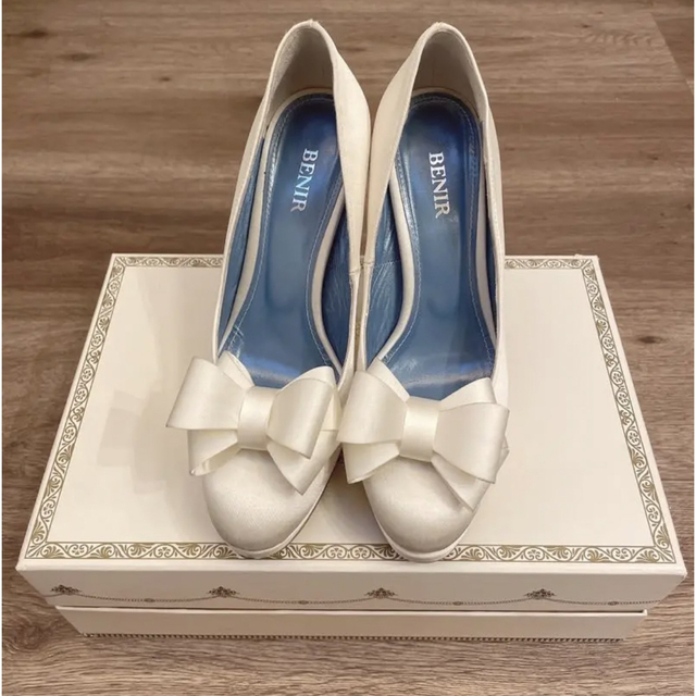 売店 BENIR ベニル ウェディングシューズ 12cm 36 23.5cm