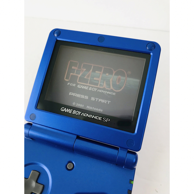 Nintendo ゲームボーイアドバンスsp アズライトブルーu3000画面極美品