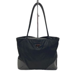 プラダ(PRADA)の☆☆PRADA プラダ ナイロン トートバッグ ブラック TESSUTO レザー NERO(トートバッグ)