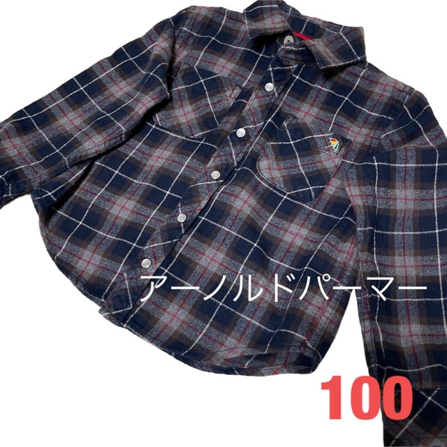 Arnold Palmer(アーノルドパーマー)のアーノルドパーマー　キッズ　長袖シャツ　100 キッズ/ベビー/マタニティのキッズ服男の子用(90cm~)(Tシャツ/カットソー)の商品写真