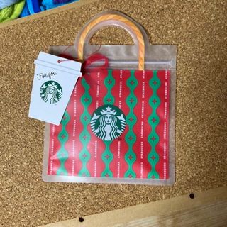 スターバックスコーヒー(Starbucks Coffee)のYummy 様専用！Starbucks  クリスマスギフト用ジップバッグ・トート(ラッピング/包装)