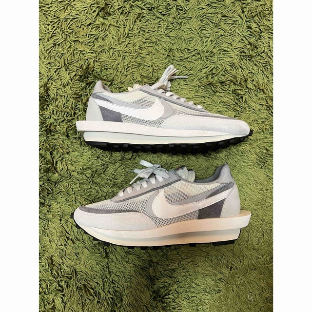 NIKE sacai LDVワッフル ホワイト 28cm