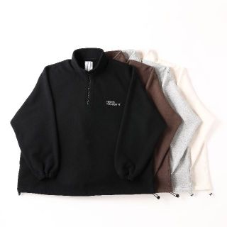 ワンエルディーケーセレクト(1LDK SELECT)の21FW S.F.C HALF ZIP SWEAT BLACK XXL(スウェット)