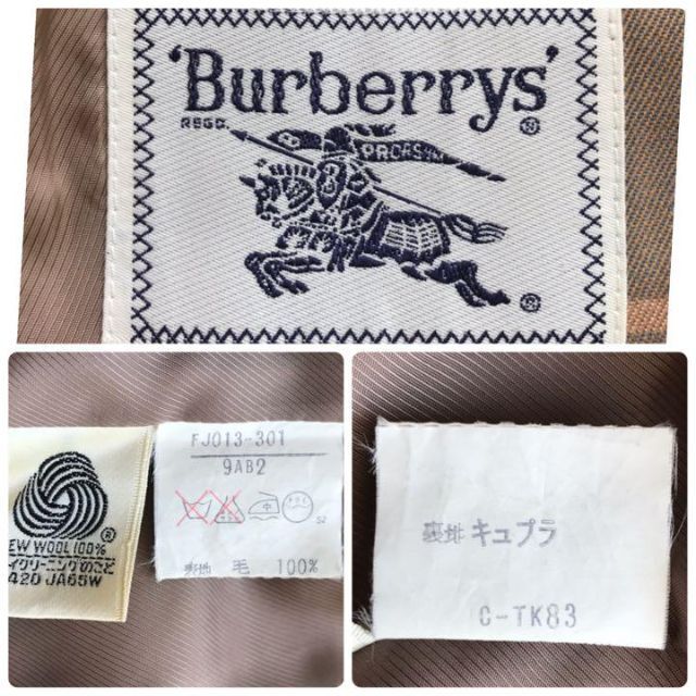 BURBERRY(バーバリー)の✨希少　美品✨バーバリーズ　テーラードジャケット　金ボタン　メガチェック　M レディースのジャケット/アウター(テーラードジャケット)の商品写真