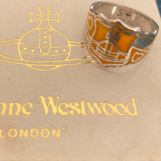 ヴィヴィアンウエストウッド(Vivienne Westwood)のヴィヴィアン リング オレンジ S シルバー製(リング(指輪))