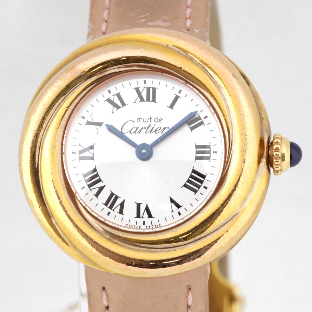 Cartier - 『USED』 CARTIER  ヴェルメイユ トリニティ 2438 腕時計 クォーツ レディース【中古】