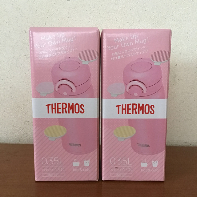 THERMOS(サーモス)のキャプテンスタッグ　マグカップ　サーモス  水筒　ワンタッチ(バラ売り無しです) キッズ/ベビー/マタニティの授乳/お食事用品(水筒)の商品写真