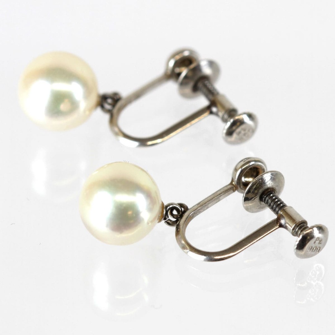 お歳暮・冬ギフト特集 - おとなの週末お取り寄せ倶楽部 美品『USED』 Pt900/パール イヤリング 3.6g【中古】 真珠