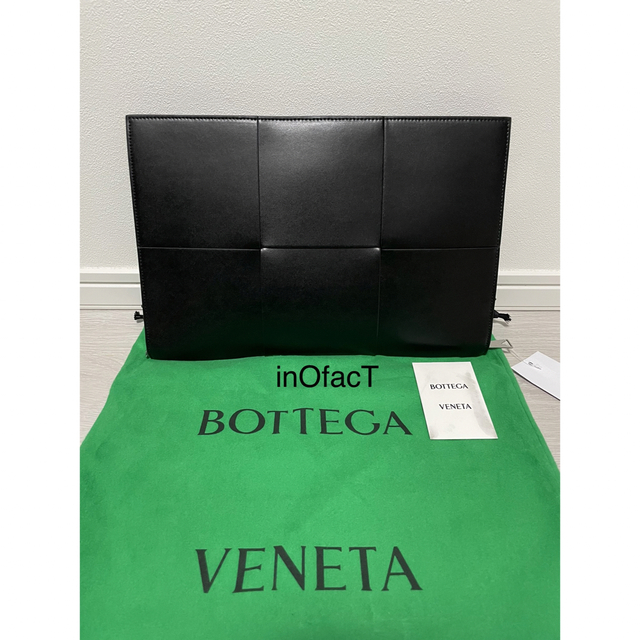 BOTTEGA VENETA ボッテガヴェネタ  ザ・アルコ クラッチ ネロ 黒