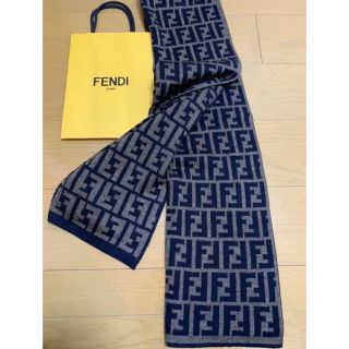 フェンディ(FENDI)のFENDI定番ズッカ柄マフラー✩ストール リバーシブル(マフラー/ショール)