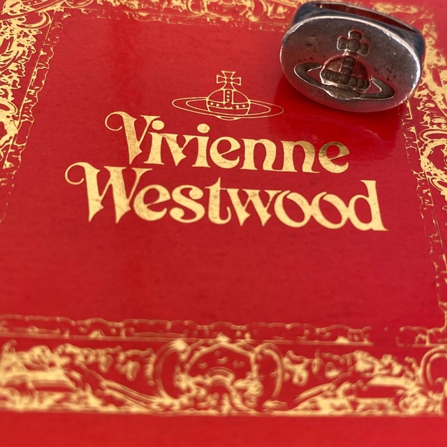 Vivienne Westwood(ヴィヴィアンウエストウッド)の初期 ヴィヴィアン シールリング シルバー製 S レディースのアクセサリー(リング(指輪))の商品写真